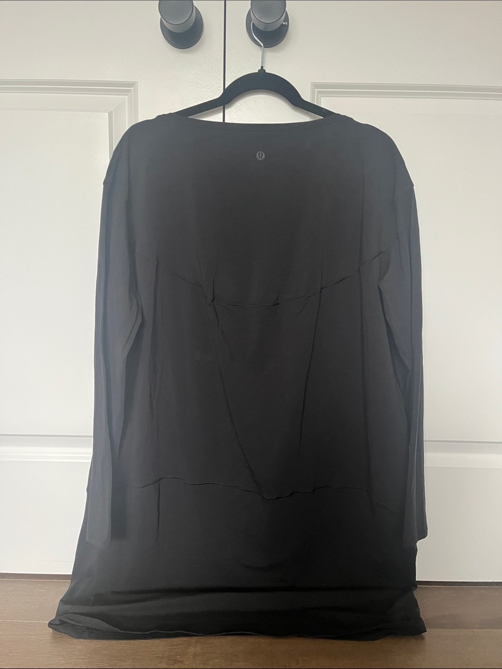 Lululemon Back in Action Long-Sleeve Athleisure Dress in Black - Picture 4 of 6
